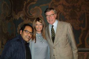 Villa Erba con Mr. Droulers e Vineet Gopal